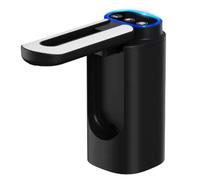 JoyousMall Pompa automatica per bottiglie d'acqua, dispenser elettrico ricaricabile per bottiglie da 5-18 litri, ricarica USB-C con 3 modalità, tubo in silicone per uso alimentare