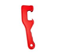 JoyousMall Strumento di apertura del coperchio del secchio in plastica rossa, manico ergonomico antiscivolo per secchi di vernice, fusti di birra, leva leva da 203 mm per aprire contenitori senza