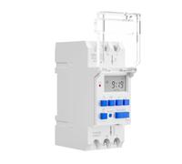 JoyousMall TM919TK - Timer astronomico, 16 A, 3200 W, controllo automatico del tramonto dell'alba, con impostazioni di latitudine e longitudine, 8 cicli di programma per l'illuminazione
