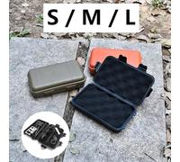 JoyousMall Una scatola impermeabile affidabile perfetta per campeggio, canottaggio o gite di pesca, Colore fango (L)