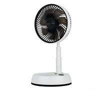 JoyousMall Ventilatore portatile oscillante da terra, da esterno, pieghevole, telescopico, con telecomando, 5400 mAh, ventilatore portatile USB silenzioso (2)