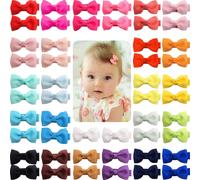 JOYOYO 50 Pezzi Mollette Capelli Neonata Piccolo 5 cm Fermagli per Capelli per B