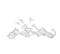 Joypac Jp000449.1 Set Dinosauri con Disegni