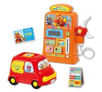 JOYPALETTE Anpanman Auto Rifornimento Gas Stazione Set Batteria Alimentato Nuovo