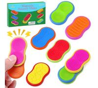 JoyPlus Fidget Toys Magnetici, 6 Pezzi Antistress Bambini per Autismo e ADHD, Aiuta ad Alleviare Lo Stress e l'ansia, Giochi Autismo per Concentrarsi, Anti Stress Gadget Silenziosi, Idea Regalo