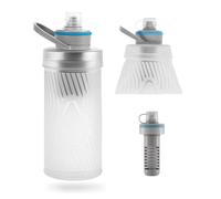 joypur Bottiglia con filtro per acqua da esterno Filtri d'acqua da campeggio Bottiglia d'acqua con filtro di capacità 5000L Filtro per escursionismo sopravvivenza emergenza (Bianco)
