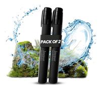 Joypur Filtri d'Acqua da Campeggio, Depuratore d'Acqua per Sopravvivenza all'aperto, Sistema di Depurazione d'Acqua Portatile, Depuratore d'Acqua di Emergenza per Escursionismo e Viaggi.(nero*2)