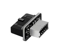 JoyReken Adattatore verticale USB 3.1 tipo E Key-A a USB 3.0 a 20 pin per scheda madre di tipo C