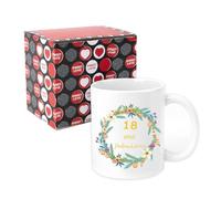 JoyrnalK Regalo 18 Anni Ragazza,Regali per Compleanno 18 Anni Ragazza,Regali Ragazzo,Regalo Ragazzo,Donna Uomo Compleanno,Mug Tazza