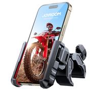 JOYROOM 2025 Supporto Telefono Moto Antivibrazione, Porta Telefono Bici Manubrio Rotazione 360°, Porta Cellulare Moto Universale per iPhone 16 15 14 Pro Max, Samsung S24 S23 Ultra, 4.7-7" Smartphones