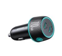 Joyroom 2X USB C 70W Caricatore Da Auto Con Illuminazione LED JR-CCN02