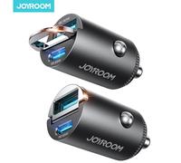 Joyroom Caricabatterie da auto veloce PD da 125 W USB-A 60 W e USB-C 65 W Caricabatterie da auto super veloce per iPhone Sumsang Xiaomi Huawei JR-CCN18