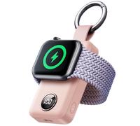 JOYROOM Caricatore Apple Watch, 2000 mAh Caricabatterie Wireless Portatile per Apple Watch Series 10/9/8/7/6/5/SE/4/3/2/UItra 2/Ultra, Ricarica a Induzione Magnetica (Rosa)