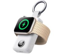 JOYROOM Caricatore Apple Watch, 2000 mAh Caricabatterie Wireless Portatile per Apple Watch Series 10/9/8/7/6/5/SE/4/3/2/UItra 2/Ultra, Ricarica a Induzione Magnetica (Bianco)
