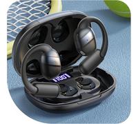 JOYROOM Cuffie Open Ear, Bluetooth 5.4 Cuffie Wireless con Display LED, Comfort Ultra, Chiamate Nitide, Suono Potente, 50H di Autonomia, Auricolari Sportivi Impermeabili IPX4 per la Corsa