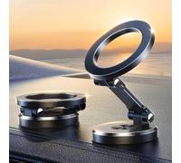 JOYROOM Porta Cellulare Auto Magnetico per MagSafe, Tutto Metallo Supporto Magsafe Auto Pieghevole con 20 x N55 Magneti, Porta Telefono Auto per iPhone 15 14 13 12 & Custodia MagSafe