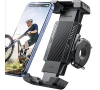 JOYROOM Porta cellulare bici e moto 2026 migliorato, con scomparto tracker e chiusura rapida 1s, per bici da corsa, MTB, monopattino, compatibile smartphone 5,8-7,2 pollici