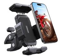 JOYROOM Porta Cellulare Moto, Supporto Telefono Moto, Compatibilità da 7,2” & 1S Sgancio Rapido, Antiurto Professionale & 360° Rotabile, Porta Cellulare Bici, Scooter per iPhone 15