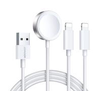 JOYROOM S-IW007 Cavo dati di ricarica wireless da USB 3 in 1 a doppio 8 pin + or