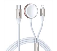JOYROOM S-IW012 Cavo dati di ricarica wireless da USB a 8 pin 2 in 1 + orologio