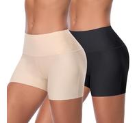 Joyshaper Pantaloncini Sottogonna Donna Pantaloncini Intimo Vita Alta Mutande sotto Vestito Sottogonna Anti-sfregamento Abiti Slip Shorts per Yoga