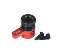 JOYSOG Braccio servo 25T per ARRMA 1/18 granito Grom/1/18 Typhon GROM/1/18 Mini LMT 4X4/1/18 UTB18 Capra Parti di aggiornamento (rosso)