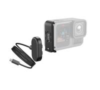 JOYSOG Cavo di ricarica magnetico per Go-Pro Hero 13/12/11/10/9 copertura porta laterale di ricarica + adattatore cavo USB C