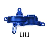 JOYSOG Copertura per cambio in alluminio per TRAXXAS 1/10 4-TEC Drift Ford Mustang RC Gear Box copertura protettiva (blu)