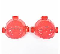 JOYSOG Copriobiettivo impermeabile per fotocamera Insta360 X3 per fotocamera Insta360 X3 (rosso)