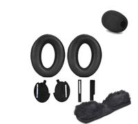 JOYSOG Cuscinetti auricolari di ricambio per cuffie aeronautiche Bose X A10/ A20/A30 + cuffia microfono / cuscino per la fascia (auricolari A20 + fascia)