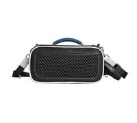 JOYSOG Custodia da viaggio per Bose SoundLink Max, custodia protettiva per altoparlante portatile, organizer con mini borsa e tracolla (nero)