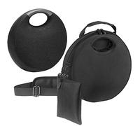 JOYSOG Custodia per altoparlante wireless Bluetooth Harman Kardon Onyx Studio 5/Onyx Studio 6, custodia rigida da viaggio in EVA con custodia rigida per caricabatterie per hk onyx studio 5/6 (nero)