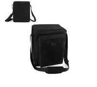 JOYSOG Custodia per karaoke, custodia portatile per macchina per karaoke JYX, con due microfoni wireless, accessori per cavi
