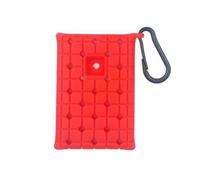 JOYSOG Custodia protettiva in silicone per SSD portatile T7 Touch da 500 GB/1 TB/2 TB, custodia protettiva esterna a stato solido antipolvere e antigraffio (rosso)