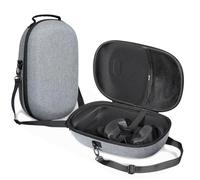 JOYSOG Custodia rigida da trasporto per PICO NEO 3 VR Auricolare Custodia protettiva da viaggio Borsa da viaggio per Storage Touch Controller Grips & VR Headset Accessori, Grigio, per NEO 3 vr