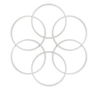 JOYSOG Magic Bullet Parti di ricambio, 6 pezzi di ricambio per miscelatore Magic Bullet Blender 250 W Anello di tenuta in gomma