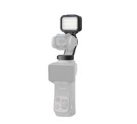 JOYSOG Mini luce di riempimento per Insta360 Luna Pro Gimbal Camera Selfie | Batteria ricaricabile da 175 mAh con temperatura di colore e luminosità a 4 livelli
