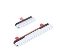 JOYSOG Pulsante di accensione per Galaxy S21/S21+/S21 Ultra Side Power On Off Volume Button Key Ricambio Parte di Riparazione (adatto per S21Ultra e Argento)