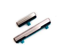 JOYSOG Pulsante di accensione per Galaxy S21/S21+/S21 Ultra Side Power On Off Volume Button Key Ricambio Parte di riparazione (adatto per S21/S21+e rosa)