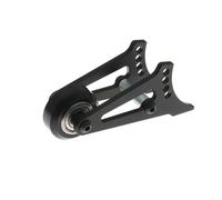 JOYSOG Ruota per auto radiocomandata per Tamiya CW-01 Lunch Box/Midnight Pumpkin in alluminio regolabile (singola e nero)