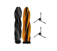 JOYSOG Spazzola principale di ricambio con spazzole laterali per Dreame Matrix 10 Ultra Robot Aspirapolvere Accessorio (2* Spazzole Principale+Laterali)