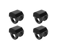 JOYSOG Tappo ammortizzatore in metallo per Arrma 1/18 Granito Grom/1/14 Typhon Grom/1/16 Mojave Grom RC Anti-Collisione Protector Absorber Caps (nero)