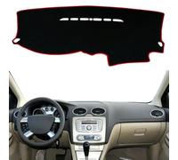 joysperous - Copri cruscotto Auto AntiGraffio Interno - Adatto per Ford Focus 2005-2011, Nero/ Rosso, Poliestere, Universale