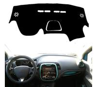 joysperous - Copri cruscotto per Auto Copri cruscotto AntiGraffio Copri cruscotto Interno - Adatto per Renault Captur 2013-2016 2017 2018 2019 Adatto per Samsung QM3