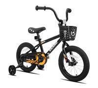 JOYSTAR KEANO Cervine Bicicletta per bambini da 14/16 pollici per bambine e bambini dai 3 ai 7 anni, bicicletta da 14/16 pollici per bambine e bambini con rotelle