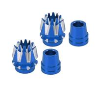 Joystick a Bilanciere Telecomandato Leve Ergonomiche in Lega di Alluminio Leggera per Controller Drone per Accessori RC (BLUE)