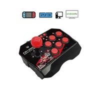 JOYSTICK ARCADE DAM ELECTRONICS NS-002, con cavo, Multipiattaforma, Nero/rosso, USB, USB tipo C laterale