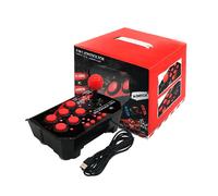 JOYSTICK ARCADE USB WIRED LUNGHEZZA CAVO 3 MT PC PS3 N SWITCH ANDROID RASPBARRY