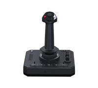 Joystick aviation LEXIP Honeycomb Foxtrot Aviation Stick PC/Mac Nero sensori Hall 16 bit 20 pulsanti POV asse direzionale timone resistenza regolabile - Nouvo