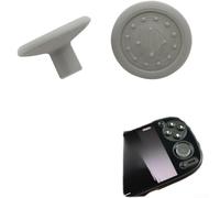 Joystick con miglioramento dell'altezza per Retroid Pocket 5, coperture antiscivolo per pollice in PC per un controllo preciso del gioco, accessori ergonomici per console RP5 (elenco genitori) (grigio